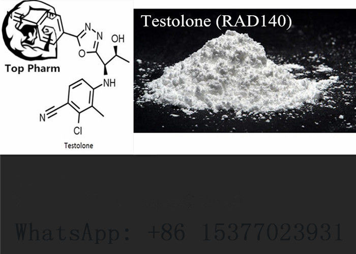 체중 감소 118237-47-0 백색 정밀한 분말을 위한 RAD140 Testolone SARMs 익지않는 분말