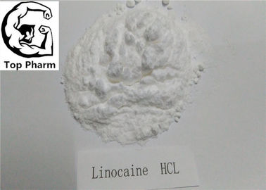 진통 국부적으로 마취 분말 리도카인 염산염 HCL CAS 73-78-9